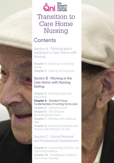 Transition to Care Home nursing resource