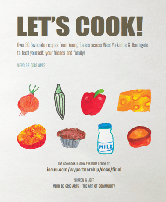 Let's Cook: Young Carers cookbook cover